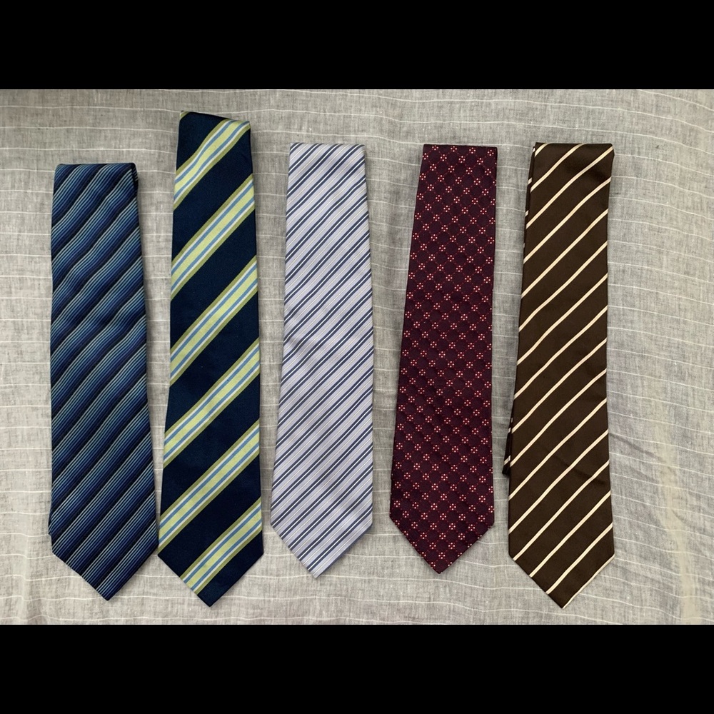 5 pack Mens Ties